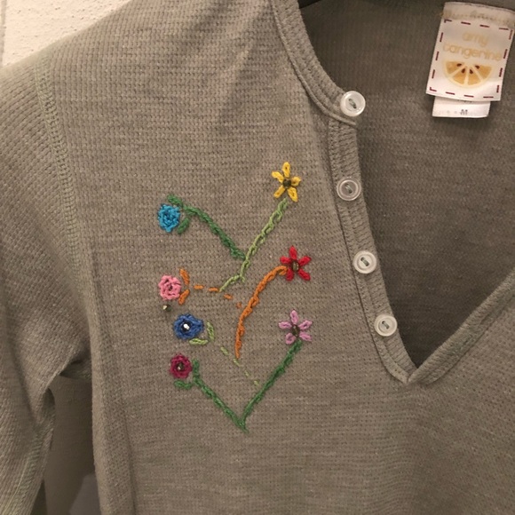 Amy Tangerine long sleeve top - Picture 3 of 7